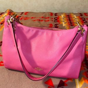 Genuine COACH purse—pink leather